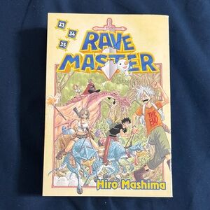 Rave Master Manga Volumes 33-35 by Hiro Mashima Rare collectible